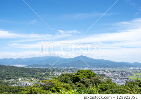 View from Shonan-daira in summer Hiratsuka City Isehara City July View from Shonan-daira in summer Hiratsuka City Isehara City July 128922353