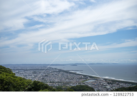Enoshima View from Shonandai Observatory Sea Hiratsuka City Fujisawa City July 128922753
