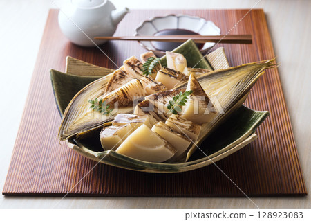 烤竹筍 128923083