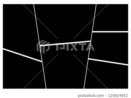A deformed frame background in the style of a comic strip A deformed frame background in the style of a comic strip 128924852