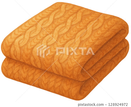 Folded Blanket  128924972