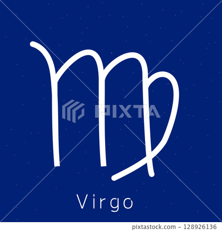 處女座星座圖標 128926136