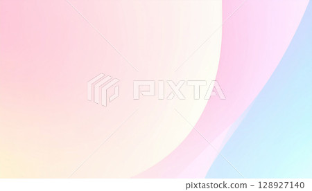 A simple pastel-toned abstract background material with soft colors that flow beautifully. 128927140