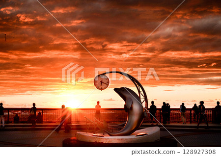 Sunset of Wakkanai Sunset of Wakkanai 128927308