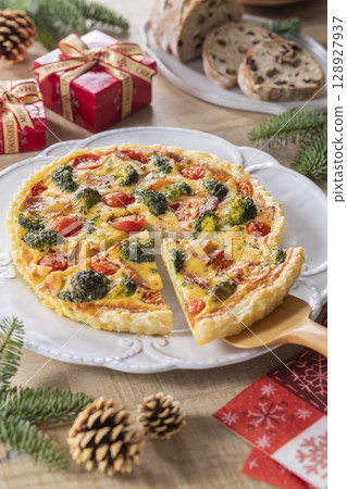 番茄西蘭花乳蛋餅 番茄西蘭花乳蛋餅 128927937