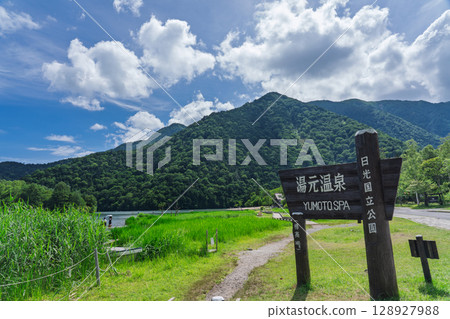 Summer in Nikko National Park, Yumoto Onsen and Lake Yunoko, Nikko City, Tochigi Prefecture Summer in Nikko National Park, Yumoto Onsen and Lake Yunoko, Nikko City, Tochigi Prefecture 128927988