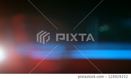 Abstract background of real lens flare for overlay or transition 128929152