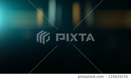 Abstract background of real lens flare for overlay or transition 128929156