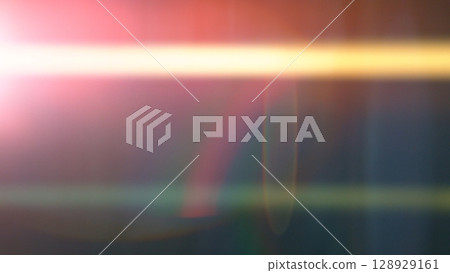 Abstract background of real lens flare for overlay or transition 128929161