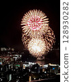 View of the Minato Festival and the Maritime Fireworks Display from the observation deck 128930282