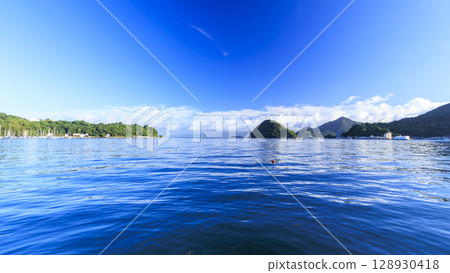 Mount Fuji as seen from Nishiizu 128930418