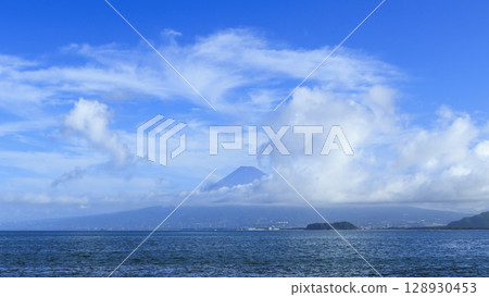 從西伊豆眺望富士山 128930453
