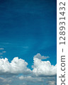夏天的藍天白雲 128931432