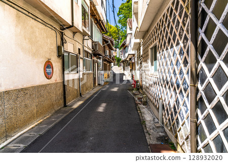 [World Heritage Site: Iwami Ginzan Silver Mine Ruins and its Cultural Landscape] [Important Traditional Building] Onsen-tsu Onsen Town Alley 1, Oda City, Shimane Prefecture 128932020