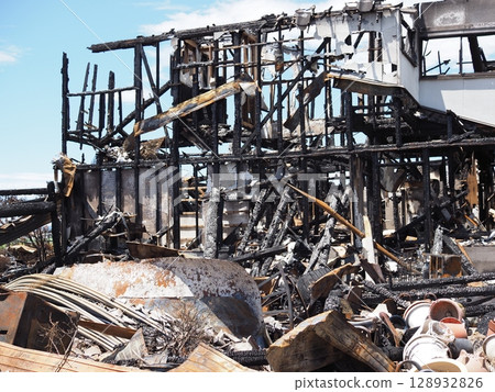After a house fire 128932826