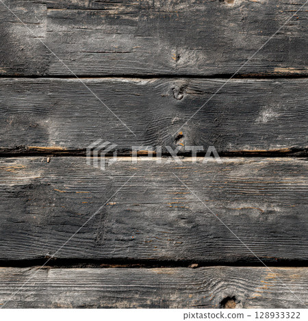 Seamless old wood plank background material 128933322