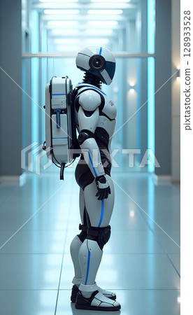 Chrome Tactical Robot In Elite Training School 128933528