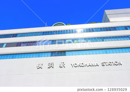 神奈川縣橫濱市橫濱站風景 128935029