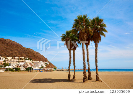 Almeria Cabo Gata San Jose beach village Spain 128935609