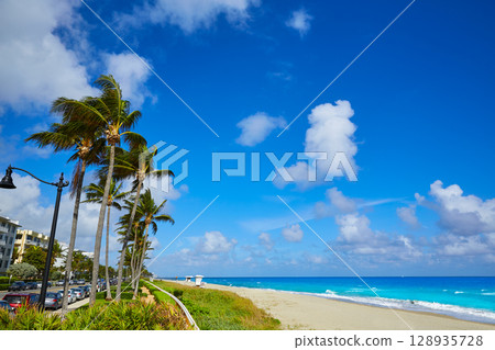 Palm Beach beach coastline Florida US Palm Beach beach coastline Florida US 128935728