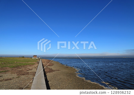 Road to the sea: Notsuke Peninsula 128936232