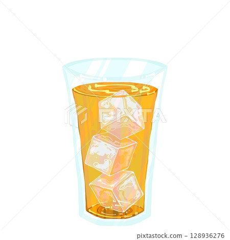 冰橙汁 冰橙汁 128936276