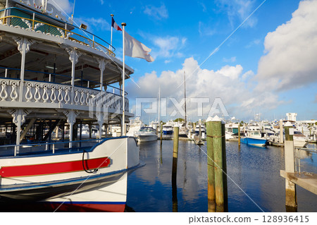 Fort Lauderdale marina boats Florida US 128936415