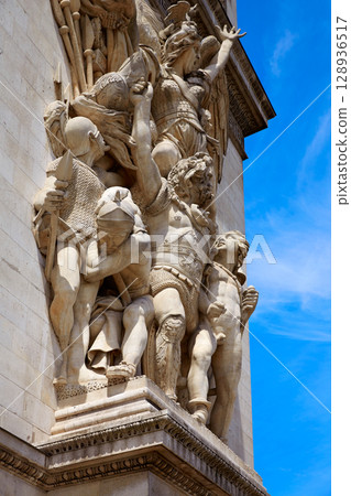 Arc de Triomphe in Paris Arch of Triumph Arc de Triomphe in Paris Arch of Triumph 128936517