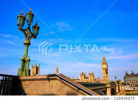 Big Ben Clock Tower in London England 128936875