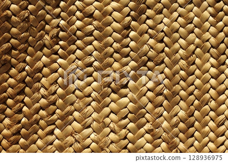 handcraft weave texture natural vegetal fiber 128936975
