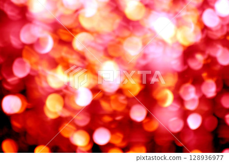 Abstract defocused blur red christmas lights Abstract defocused blur red christmas lights 128936977