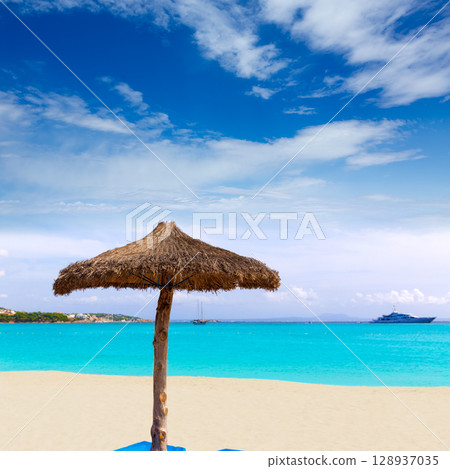 Majorca Platja Palmanova beach in Calvia Bol Teules 128937035