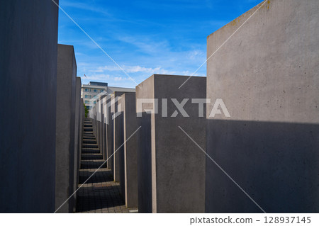 Berlin Holocaust Memorial to murdered Jews 128937145
