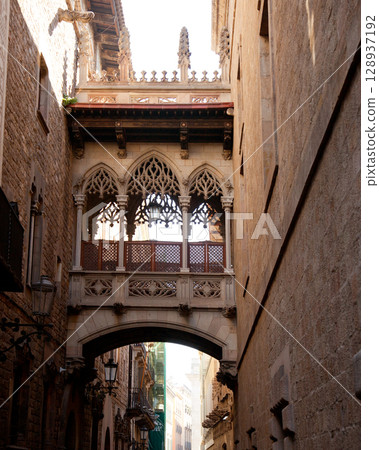 Barcelona Palau generalitat in gothic Barrio Barcelona Palau generalitat in gothic Barrio 128937192