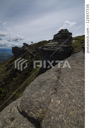 A view of Bell Rock in Tutira, Hawke's Bay, New Zealand A view of Bell Rock in Tutira, Hawke's Bay, New Zealand 128937336
