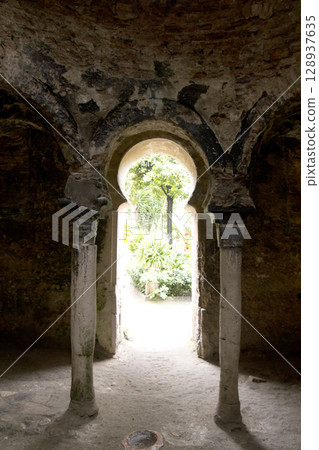 Arab baths in Majorca old city of Barrio Calatrava Los Patios 128937635