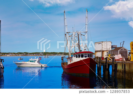 Cape Cod Provincetown port Massachusetts US 128937853