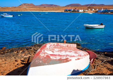Majanicho in Fuerteventura Canary Islands Majanicho in Fuerteventura Canary Islands 128937863