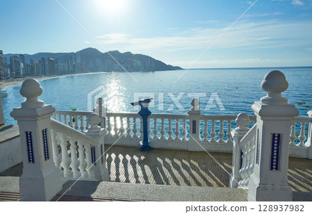 Benidorm Mirador del Castillo lookout Alicante Benidorm Mirador del Castillo lookout Alicante 128937982