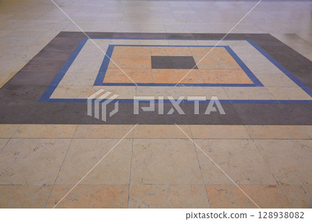 Trocadero esplanade soil marble Paris 128938082