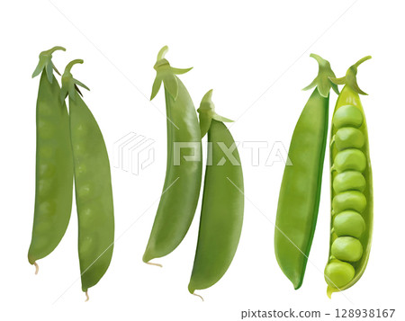 Three types of peas Three types of peas 128938167