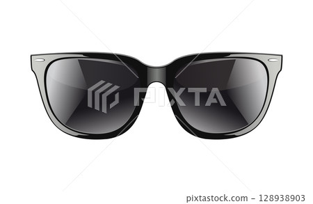 Realistic Sunglasses Summer Eye Protection Realistic Sunglasses Summer Eye Protection 128938903