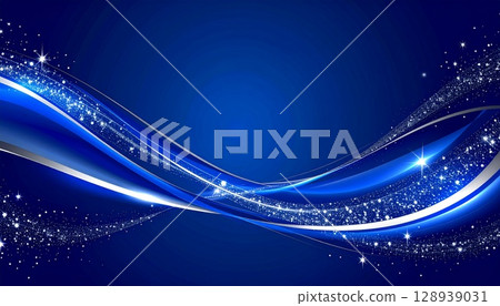 Royal blue and silver glitter background Royal blue and silver glitter background 128939031