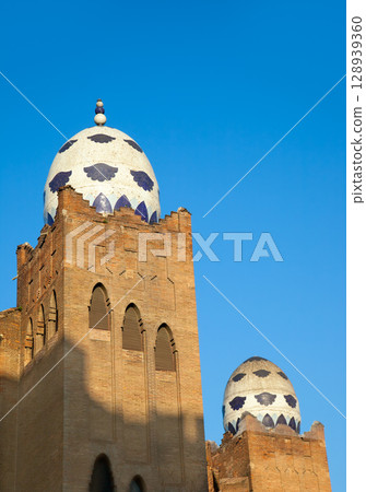 Barcelona bullring La Monumental mosaic egg Barcelona bullring La Monumental mosaic egg 128939360