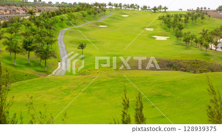 Gran Canaria Meloneras golf green grass 128939375