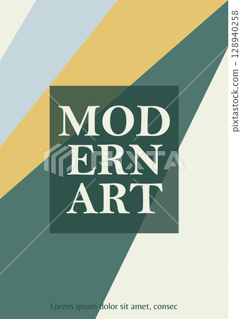 Brochure cover design template set. Abstract elements brochure design. Modern flyer design Brochure cover design template set. Abstract elements brochure design. Modern flyer design 128940258