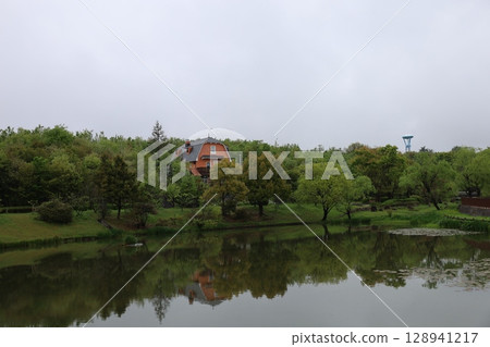 雨中的吉卜力公園【愛知縣長久手市】 雨中的吉卜力公園【愛知縣長久手市】 128941217