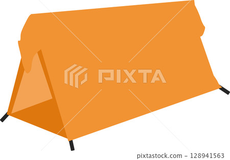 帳篷圖文素材插畫 128941563