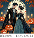 Fantastic Autumn Lovers (Nielsen-style illustration) 128942013