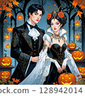Fantastic Autumn Lovers (Nielsen-style illustration) 128942014